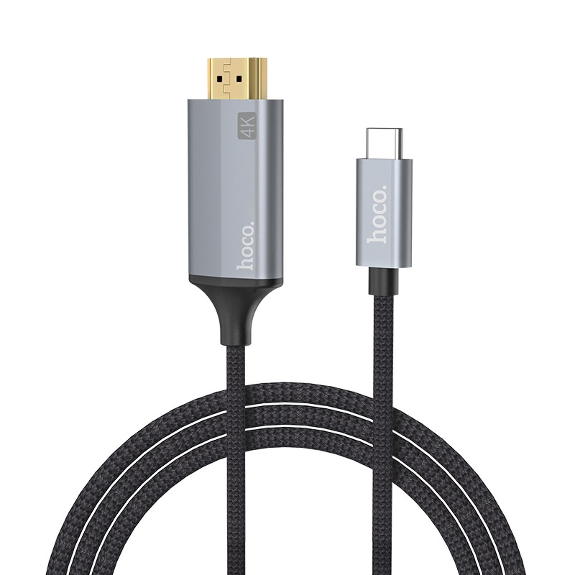Кабель type c hdmi для телефона. Кабель Hoco HDMI ua13 Type-c. Кабель HDMI - Type-c Hoco ua13 1.8m. ТПС - HDMI Hoco ua16. UCB C HDMI Hoco.