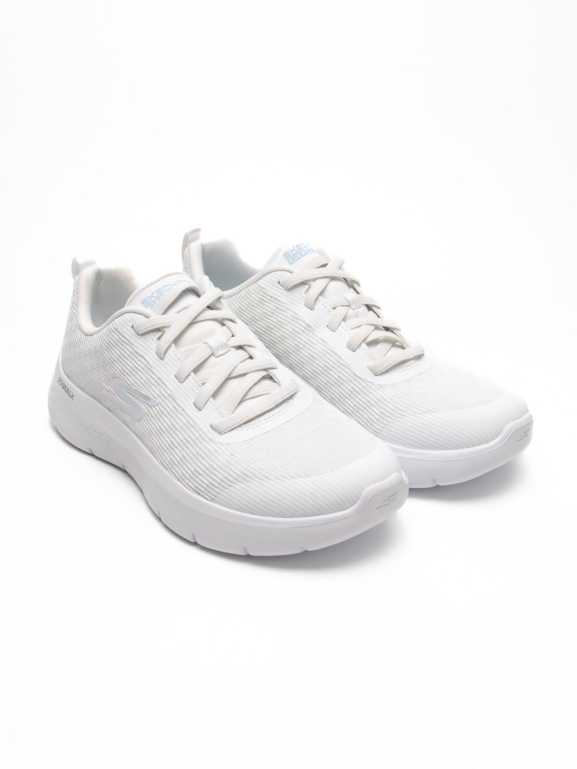 Skechers go walk womens white on sale
