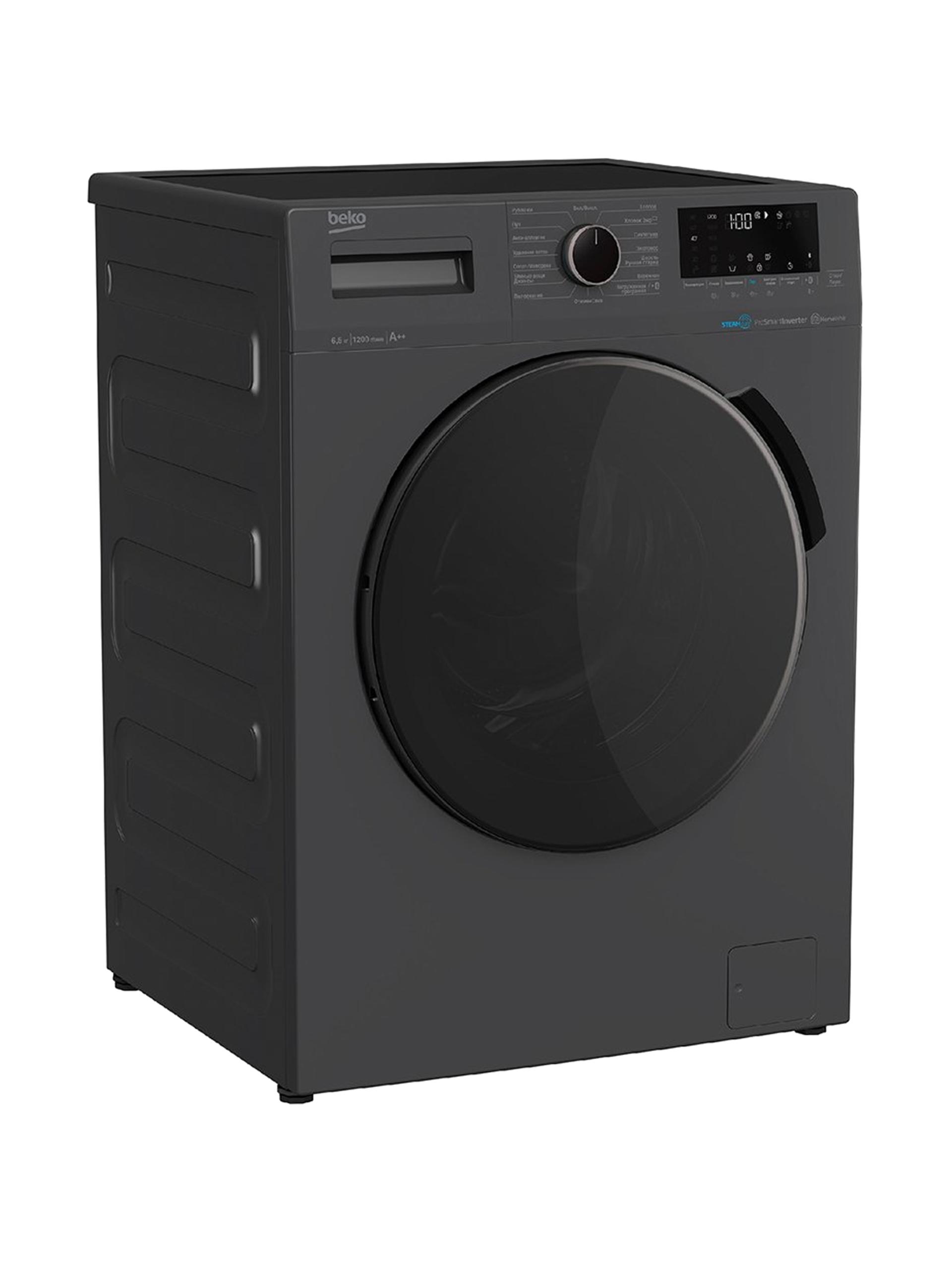 Стиральная Машина Beko Wspe6h616a Черный Купить